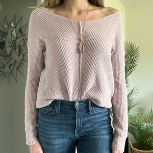 Lilac Pink Sweater by Ruby Moon